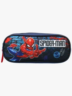 Kreativt Legetøj-Spiderman Marvel Spider-Man Dobbelt Penalhus Beyond Amazing, Blå