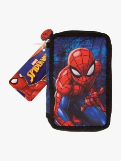 Kreativt Legetøj-MarvelSpiderMan Marvel Spider-Man Dobbelt Penalhus, Blå