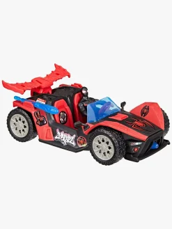 Legetøjsfigurer-MarvelSpiderMan Marvel Spider-Man Epic World of Actionfigur med Bil - Miles Morales Remix Blast-Racer