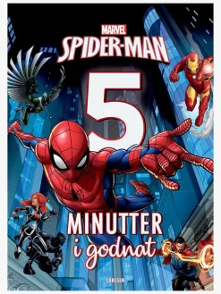 Bøger-MarvelSpiderMan Marvel Spider-Man Fem minutter i godnat