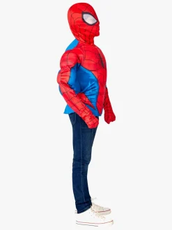 Kostumer & Udklædning-MarvelSpiderMan Marvel Spider-Man Kostume Overdel med Maske