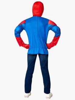 Kostumer & Udklædning-MarvelSpiderMan Marvel Spider-Man Kostume Overdel med Maske