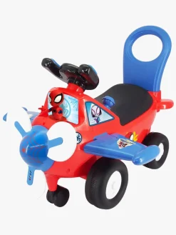 Pedal- & Gåbiler-SpideyandFriends Marvel Spider-Man Lights 'N' Sounds Flyvemaskine Gåbil