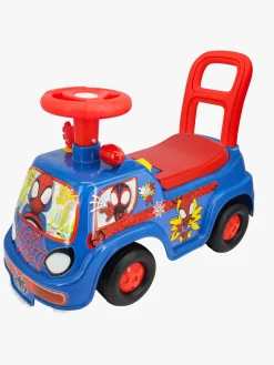 Pedal- & Gåbiler-SpideyandFriends Marvel Spider-Man Lights 'N' Sounds Adventure Gåbil