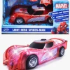 Legetøjsbiler & -Fartøjer-JadaToys Marvel Spider-Man Light-Up Bil 1:32