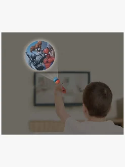 Eksperimenter & Videnskab-MarvelSpiderMan Marvel Spider-Man Lommelygte og Projektor