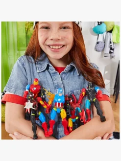 Legetøjsfigurer-MarvelSpiderMan Marvel Spider-Man Mixmashers Figur Miles Morales Flerfarvet