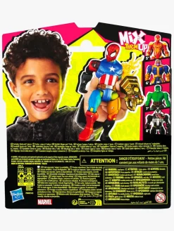 Legetøjsfigurer-MarvelSpiderMan Marvel Spider-Man Mixmashers Figur Flerfarvet