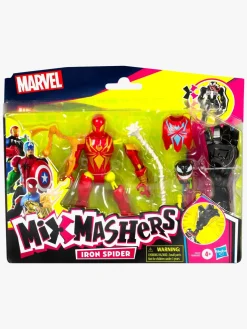 Legetøjsfigurer-MarvelSpiderMan Marvel Spider-Man Mixmashers Figur Iron Spider Delux Flerfarvet