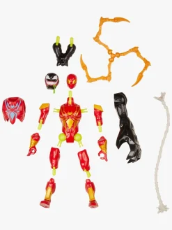 Legetøjsfigurer-MarvelSpiderMan Marvel Spider-Man Mixmashers Figur Iron Spider Delux Flerfarvet