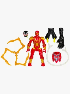 Legetøjsfigurer-MarvelSpiderMan Marvel Spider-Man Mixmashers Figur Iron Spider Delux Flerfarvet