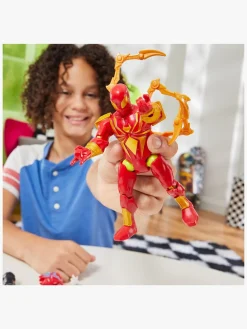 Legetøjsfigurer-MarvelSpiderMan Marvel Spider-Man Mixmashers Figur Iron Spider Delux Flerfarvet