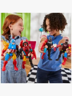 Legetøjsfigurer-MarvelSpiderMan Marvel Spider-Man Mixmashers Figur Iron Spider Delux Flerfarvet