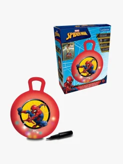 Udelegetøj-MarvelSpiderMan Marvel Spider-Man Oppustelig Hoppebold med Lyseffekter