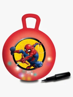 Udelegetøj-MarvelSpiderMan Marvel Spider-Man Oppustelig Hoppebold med Lyseffekter