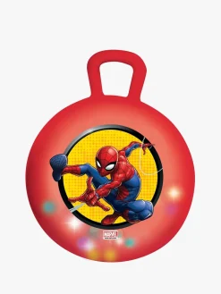 Udelegetøj-MarvelSpiderMan Marvel Spider-Man Oppustelig Hoppebold med Lyseffekter