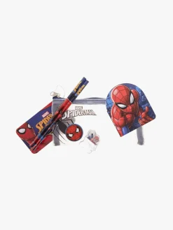 Kreativt Legetøj-MarvelSpiderMan Marvel Spider-Man Penalhus med Skrivesæt, Blå