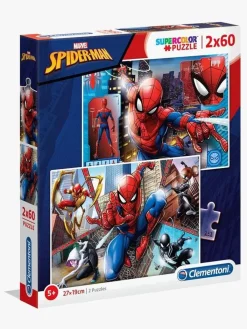 Spil & Puslespil-MarvelSpiderMan Marvel Spider-Man Puslespil 2x60 Brikker