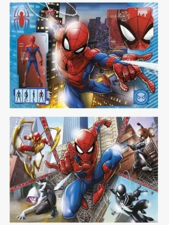 Spil & Puslespil-MarvelSpiderMan Marvel Spider-Man Puslespil 2x60 Brikker