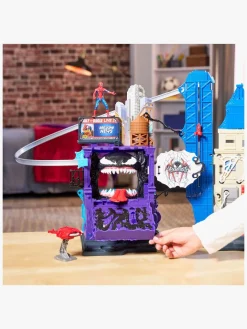 Legetøjsfigurer-MarvelSpiderMan Marvel Spider-Man Venomversus Legesæt Web City Showdown