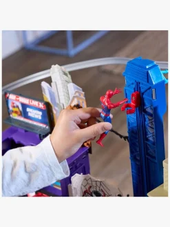 Legetøjsfigurer-MarvelSpiderMan Marvel Spider-Man Venomversus Legesæt Web City Showdown