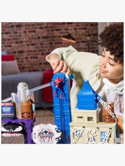 Legetøjsfigurer-MarvelSpiderMan Marvel Spider-Man Venomversus Legesæt Web City Showdown