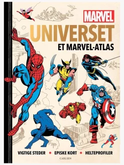 Bøger-MarvelAvengers Marveluniverset et Marvelatlas