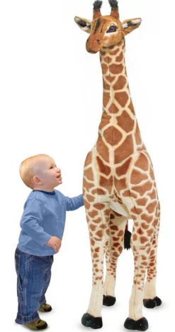Dukker & Bamser-MelissaDoug Melissa & Doug Bamse Giraf 152 cm Beige/Gul