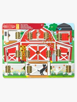 Spil & Puslespil-MelissaDoug Melissa & Doug Bondegård m. Låger Flerfarvet