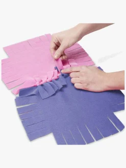 Kreativt Legetøj-MelissaDoug Melissa & Doug Fleecetæppe, Skabt af Mig Blomstret