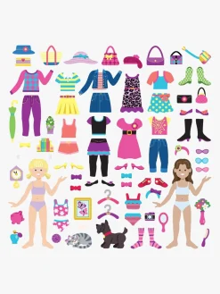 Kreativt Legetøj-MelissaDoug Melissa & Doug Genanvendeligt Klistermærkesæt Dress-Up Flerfarvet