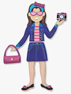 Kreativt Legetøj-MelissaDoug Melissa & Doug Genanvendeligt Klistermærkesæt Dress-Up Flerfarvet