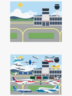 Kreativt Legetøj-MelissaDoug Melissa & Doug Genanvendelig Klistermærkebog Køretøj Blå/Hvid