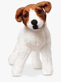 Dukker & Bamser-MelissaDoug Melissa & Doug Jack Russel Bamse 39 cm Brun/Hvid