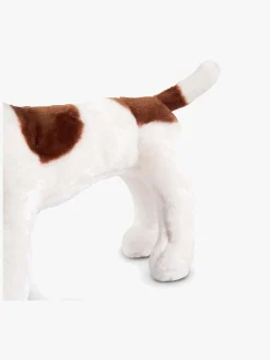 Dukker & Bamser-MelissaDoug Melissa & Doug Jack Russel Bamse 39 cm Brun/Hvid