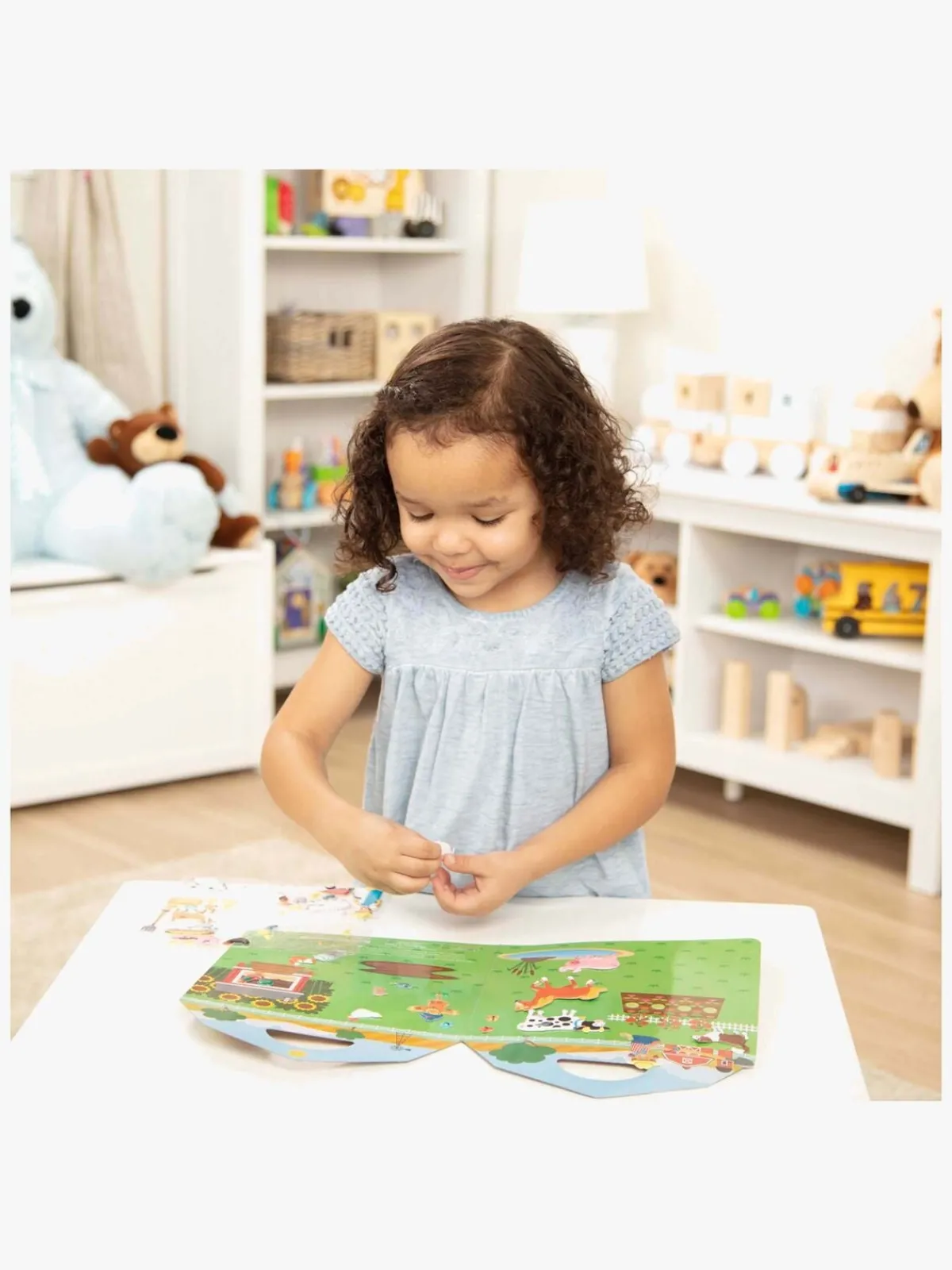 Kreativt Legetøj-MelissaDoug Melissa & Doug Klistermærkebog Bondegård 52 Stk. Flerfarvet