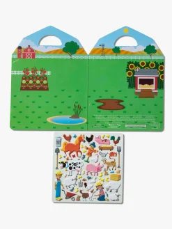 Kreativt Legetøj-MelissaDoug Melissa & Doug Klistermærkebog Bondegård 52 Stk. Flerfarvet