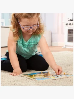 Spil & Puslespil-MelissaDoug Melissa & Doug Knoppuslespil Safari 7 Brikker Flerfarvet