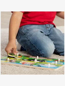 Spil & Puslespil-MelissaDoug Melissa & Doug Knoppuslespil Bondegårdsdyr 8 Brikker Flerfarvet