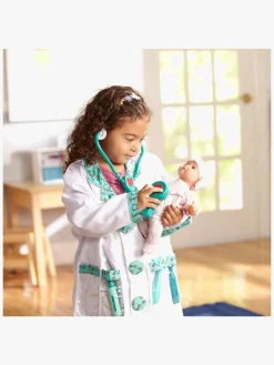 Kostumer & Udklædning-MelissaDoug Melissa & Doug Kostume Doktor med Tilbehør Grøn/Hvid