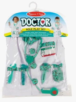 Kostumer & Udklædning-MelissaDoug Melissa & Doug Kostume Doktor med Tilbehør Grøn/Hvid