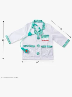 Kostumer & Udklædning-MelissaDoug Melissa & Doug Kostume Doktor med Tilbehør Grøn/Hvid