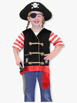 Kostumer & Udklædning-MelissaDoug Melissa & Doug Kostume Pirat Sort/Rød