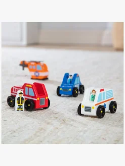 Legetøjsbiler & -Fartøjer-MelissaDoug Melissa & Doug Legesæt Redningstjeneste og Figurer 8 Dele