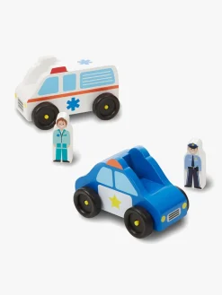 Legetøjsbiler & -Fartøjer-MelissaDoug Melissa & Doug Legesæt Redningstjeneste og Figurer 8 Dele