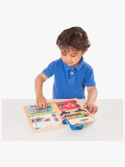 Spil & Puslespil-MelissaDoug Melissa & Doug Låsebræt Flerfarvet