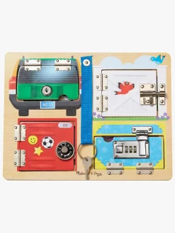 Spil & Puslespil-MelissaDoug Melissa & Doug Låsebræt Flerfarvet