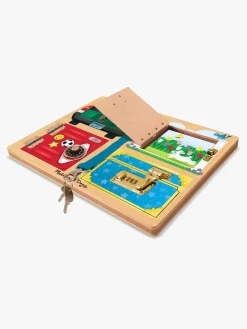 Spil & Puslespil-MelissaDoug Melissa & Doug Låsebræt Flerfarvet