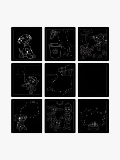 Kreativt Legetøj-PawPatrol Melissa & Doug Paw Patrol Scratch Art Aktivitetssæt 3-pak