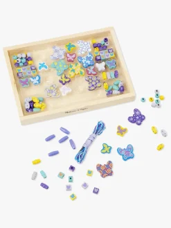 Kreativt Legetøj-MelissaDoug Melissa & Doug Perlesæt Butterfly Friends Lilla/Blå